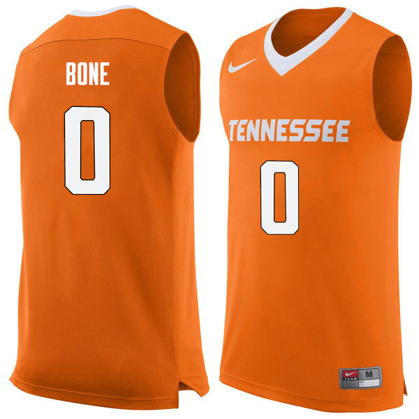 Men #0 Jordan Bone Tennessee Volunteers College Basketball Jerseys Sale-Orange